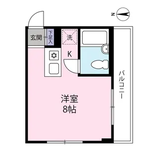 レジデンスヒロ【207号室号室】の間取り