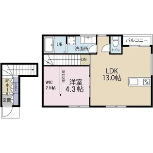 アトーレ浦和岸町【201号室号室】の間取り
