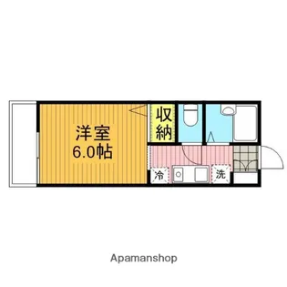 フラッツ本太【2階】の間取り