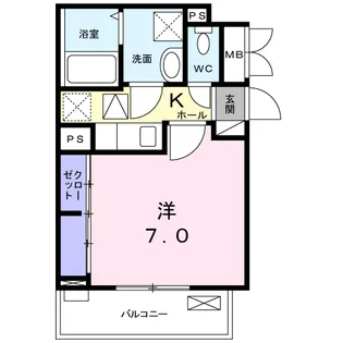 パインツリー【1階】の間取り