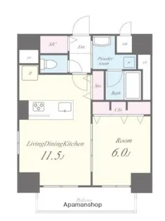 浦和パラディア【505号室】の間取り