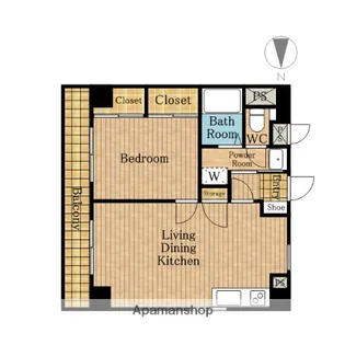 埼玉県さいたま市南区根岸1丁目【マンション】の間取り