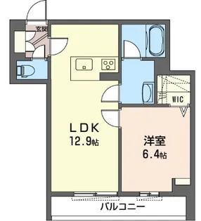 フォレナ東浦和【203号室】の間取り