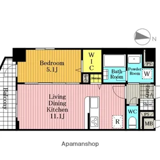 ALBA.BLD【3階】の間取り
