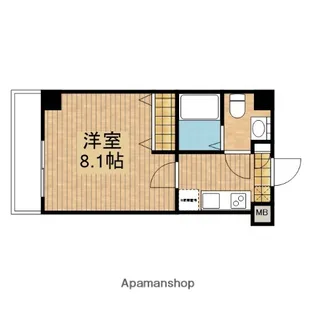 SKY URAWA【802号室】の間取り