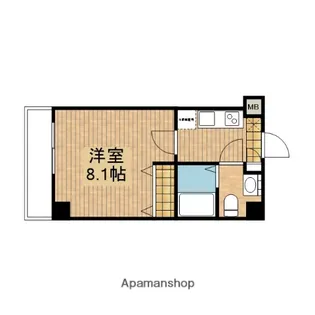 SKY URAWA【601号室】の間取り