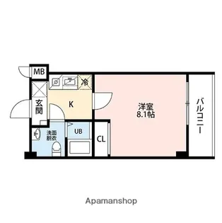 SKY URAWA【5階】の間取り