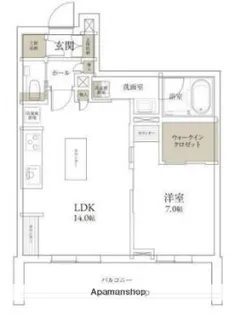 グランパーチェ【103号室】の間取り
