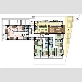 シェアス浦和【1階】の間取り