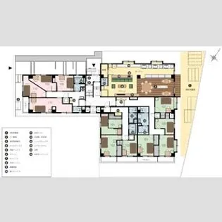 シェアス浦和【1階】の間取り