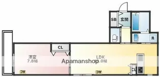 THE HEBEL MAISON 浦和【2階】の間取り