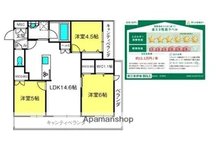 埼玉県さいたま市緑区大字中尾【マンション】の間取り