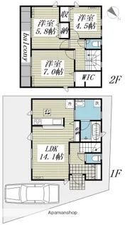 埼玉県さいたま市緑区大字中尾【一戸建】の間取り