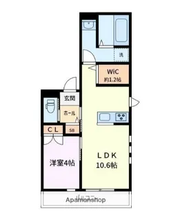 サンヴェルデ浦和Ⅱ【2階】の間取り