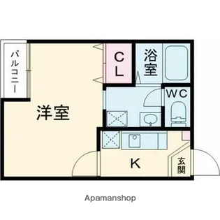 アデライデ東浦和【2階】の間取り
