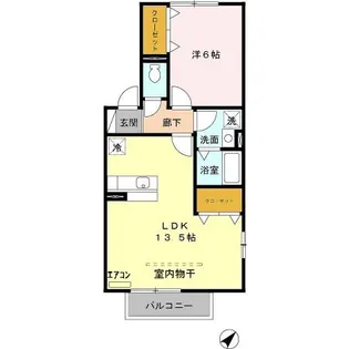 オークス II【2階】の間取り