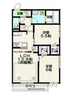 埼玉県さいたま市浦和区岸町5丁目【マンション】の間取り
