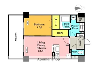 フィルージュ浦和常盤【2階】の間取り