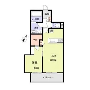 RICOTT URAWA【1階】の間取り