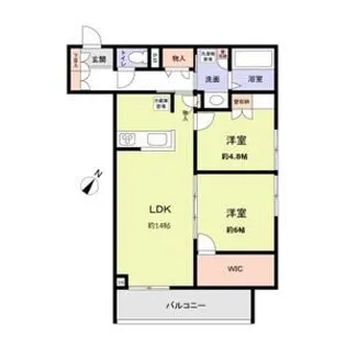 RICOTT URAWA【1階】の間取り