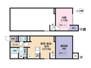 埼玉県さいたま市浦和区神明1丁目【マンション】の間取り