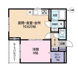 埼玉県さいたま市浦和区神明1丁目【マンション】の間取り