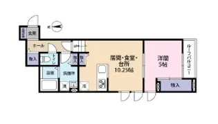 埼玉県さいたま市浦和区神明1丁目【マンション】の間取り