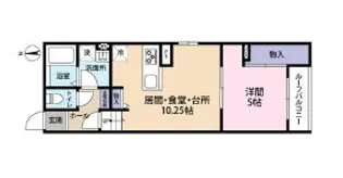 埼玉県さいたま市浦和区神明1丁目【マンション】の間取り