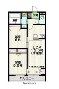 埼玉県さいたま市南区大字大谷口【マンション】の間取り
