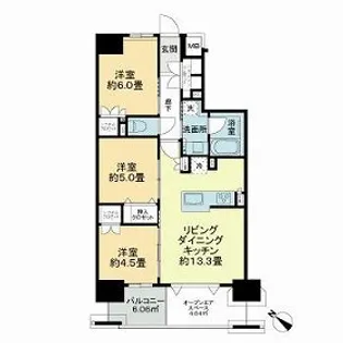 ヴェレーナ浦和領家【9階】の間取り