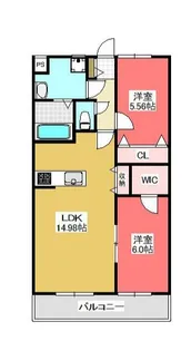 D’CALMERIO浦和【1階】の間取り