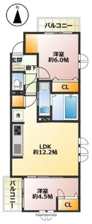 GLORY HILLS【1階】の間取り