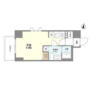 プライムアーバン浦和【8階】の間取り