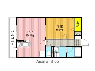 サンフレックス【1階】の間取り