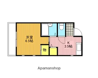 アトラクス東浦和【D号室】の間取り