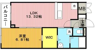 ユートリーパークマンション【1階】の間取り