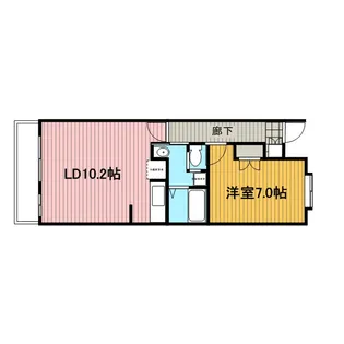 埼玉県さいたま市浦和区高砂4丁目【マンション】の間取り