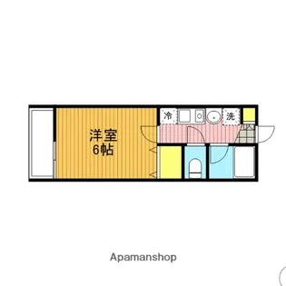 キャメル浦和本太【105号室】の間取り