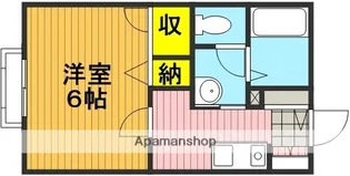 メゾン・ディアーヌ【2階】の間取り