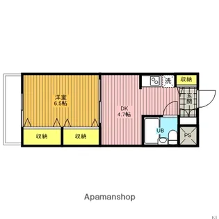 クレール浦和【305号室】の間取り