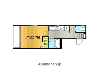 コート岸町【3階】の間取り