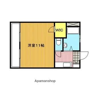 加来ビル【502号室】の間取り