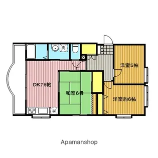 日建プリムローズ前地Ⅱ【3階】の間取り