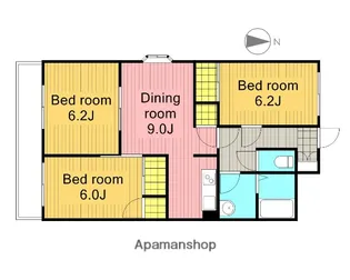 埼玉県さいたま市緑区原山3丁目【マンション】の間取り