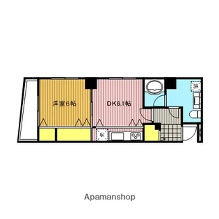 アルファスイート浦和本太フレスト【7階】の間取り