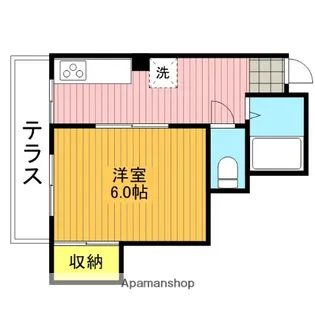 山一在家ステーツ【302号室】の間取り
