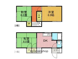 メゾネット5【1号室】の間取り