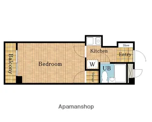 サニーサイド武蔵浦和【2階】の間取り