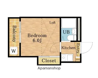 アイリス西浦和【205号室】の間取り