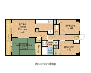 マ・メゾン寿【1階】の間取り